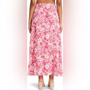 Steve Madden Pink Floral Skirt